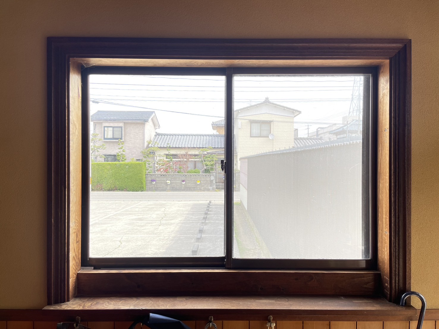 【新潟市の施工実例】YKKAPプラマードU　造作材を使った二重窓リフォームで断熱対策の施工事例